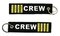 Keychain - Original CREW 4-bar Goldfarbe
